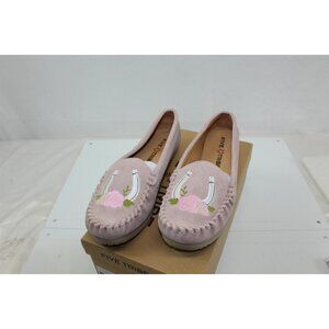 Five Tribe  Suede Rose Embroidered Lucky Horseshoe 8